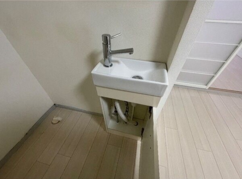 洗面設備　図面と現状に相違がある場合には現状を優先