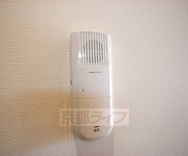 その他設備　来訪者はこれで確認を