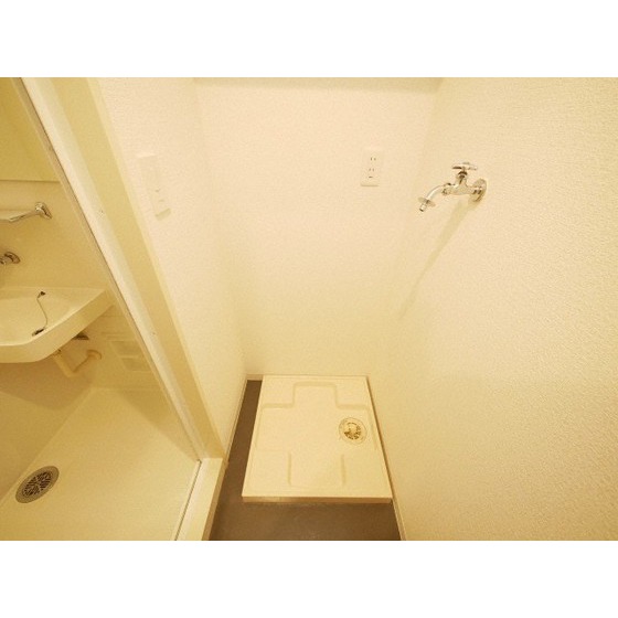 洗面設備　洗濯機置場