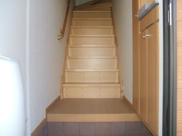 玄関　☆居室にあがる階段☆