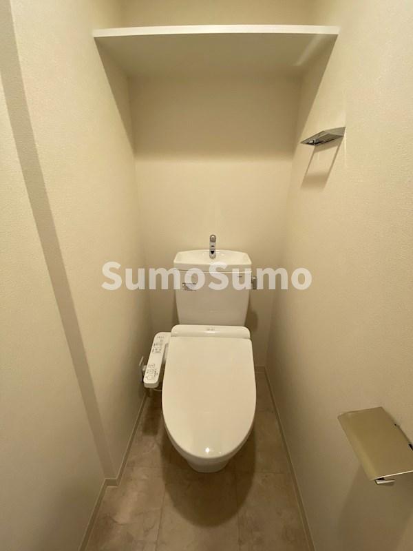 トイレ　ゆったりとした空間のトイレです