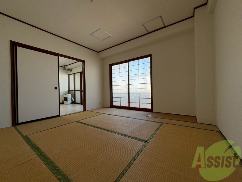 その他部屋・スペース　和室です。二部屋をどう使うかはあなた次第です！