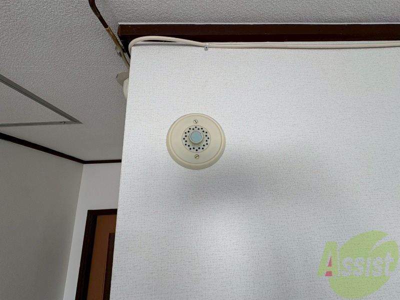 セキュリティ　来客時にはこちらのチャイムで知らせてくれます。