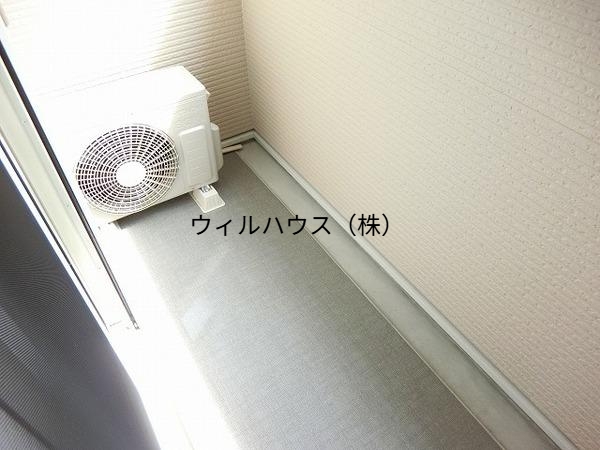 バルコニー　日当たり良好！