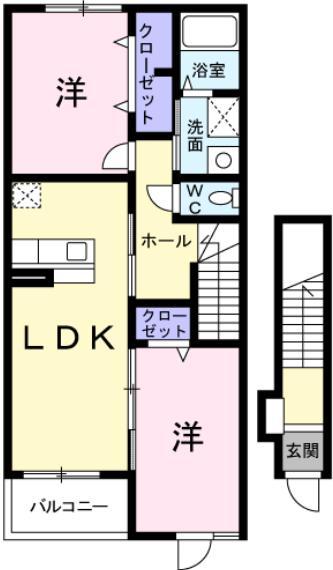 セレノ・カーサAの間取り写真