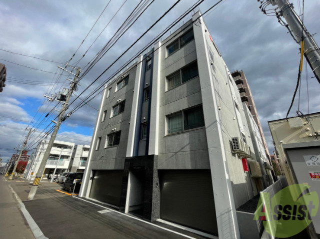 建物外観　札幌市中央区南１１条西「ステラ幌西」