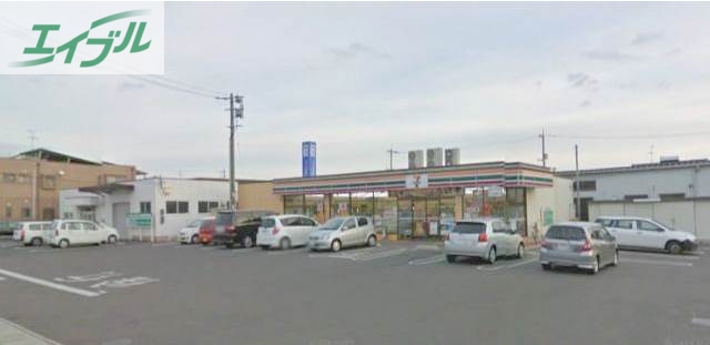 コンビニ　セブンイレブン岡山田中店（コンビニ）まで196m