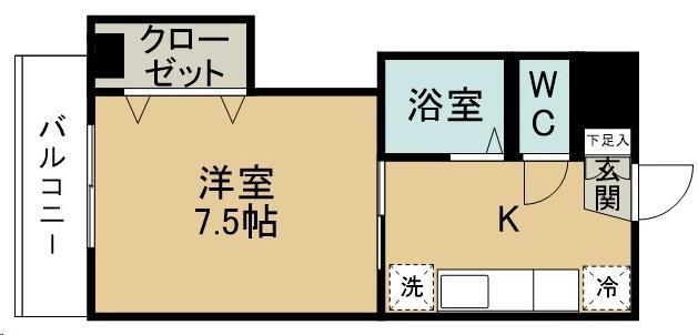 DOMUS白水沢の間取り写真