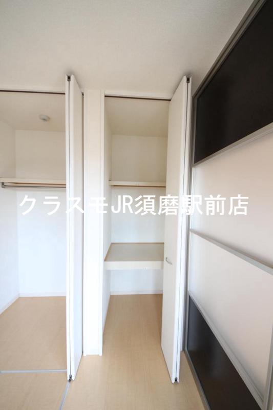 収納　もちろん収納スペースも確保。いたれりつくせりのお部屋です。
