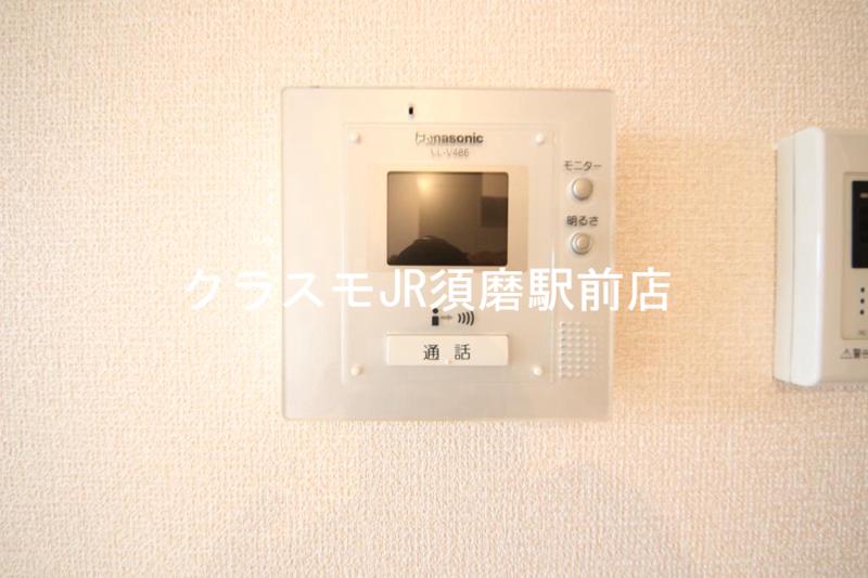 セキュリティ　モニターフォン付きです。