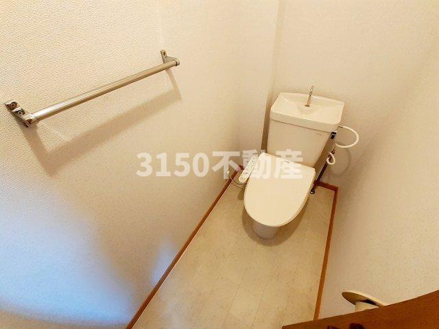 トイレ　ゆったりとした空間のトイレです
