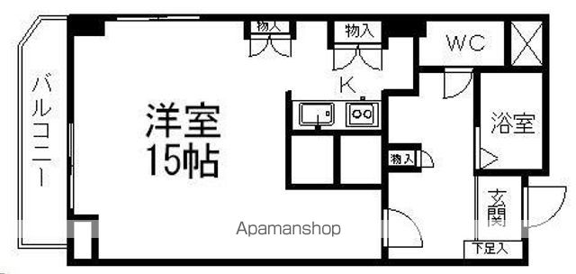 仙台市地下鉄南北線 広瀬通駅 徒歩11分 10階建 築39年の間取り写真