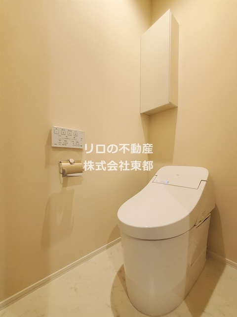 トイレ　温水洗浄便座で毎日快適ですね♪