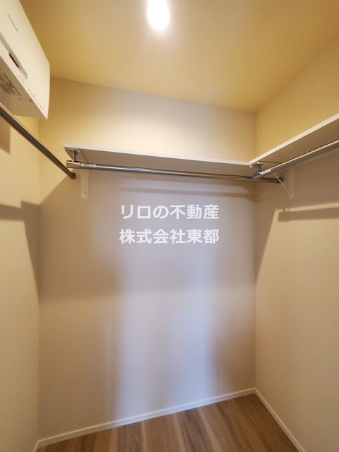 収納　大型ウォークインで出し入れもラクラク♪