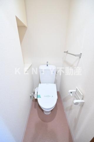 トイレ　トイレもきれいです