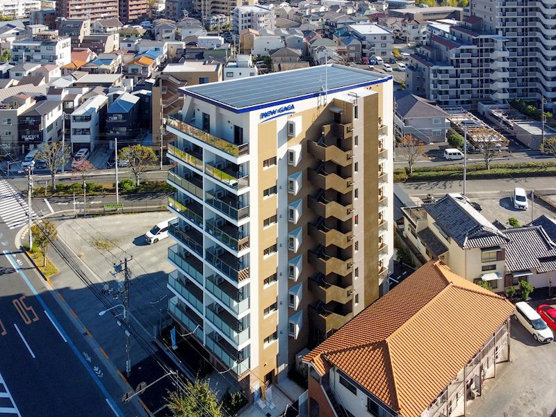 建物外観　RC(鉄筋コンクリート)構造　9階建て　総戸数23戸