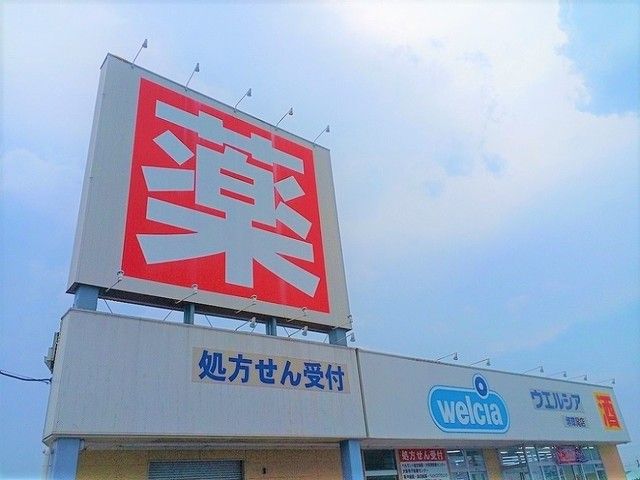 ドラックストア　ウエルシア様（ドラッグストア）まで1800m