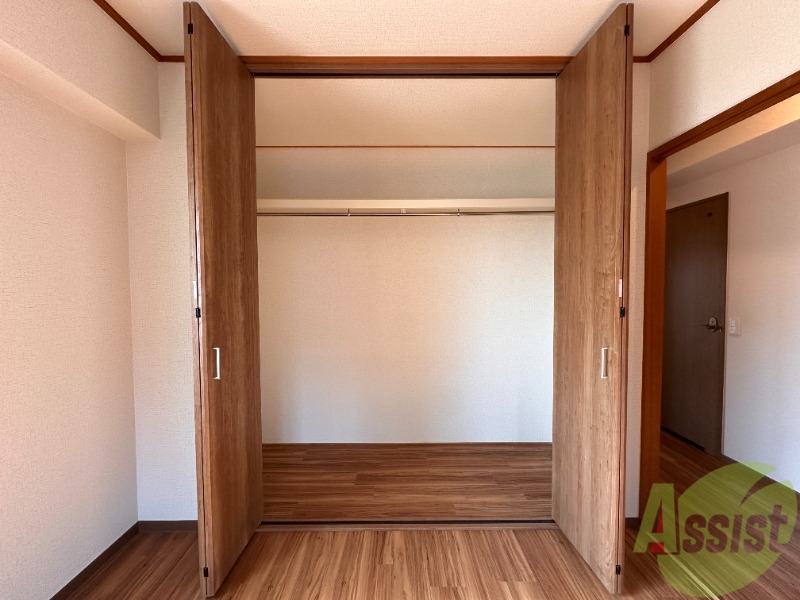 収納　広々とした収納でしっかりと収納できます