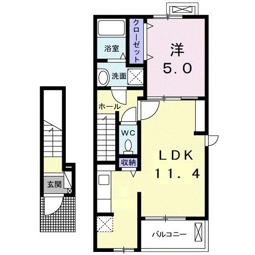 BEST HOUSE III Aの間取り写真