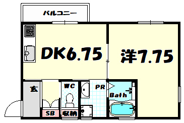 コンフォールNAOの間取り写真