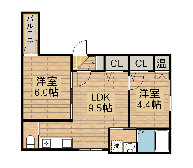 GRANDIR石津川の間取り写真