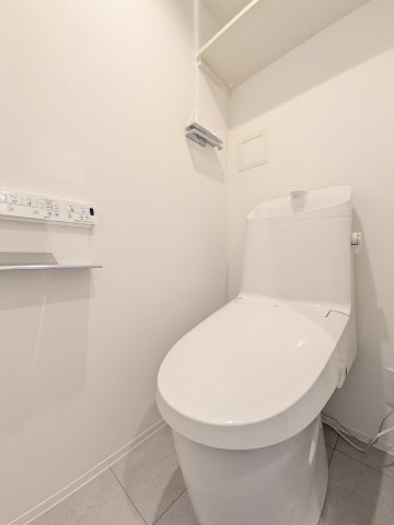 トイレ　ゆったりとした空間のトイレです