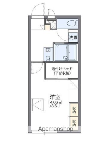 レオパレスCASA 二本松 2の間取り写真