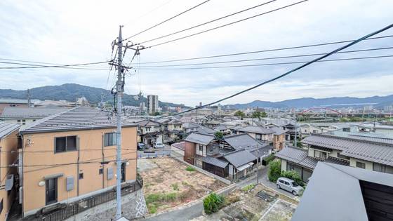 眺望　※別の部屋の写真です。