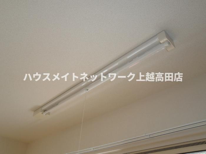 眺望　室内物干し