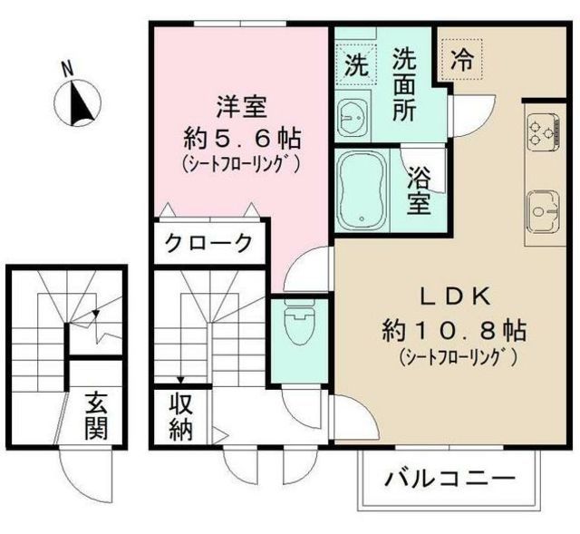 クレシアーノの間取り写真