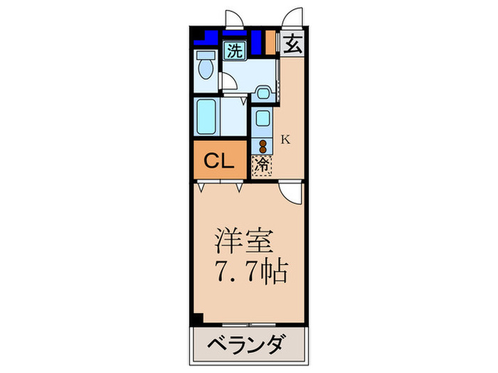 アンプル-ルフェ-ルエアリ-ズIIの間取り写真