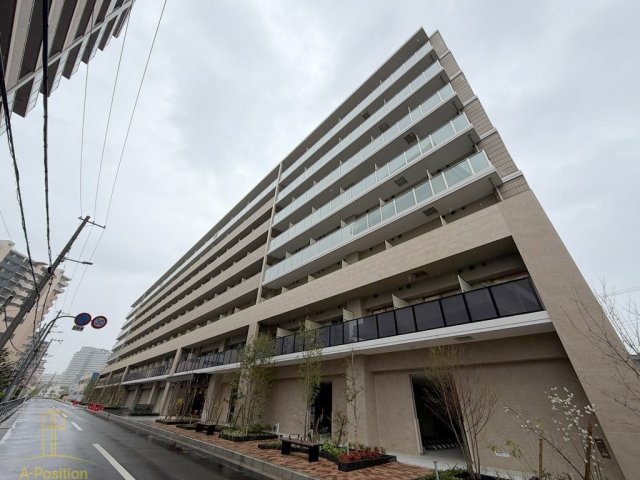 建物外観　プレサンス京橋ＧＲＥＥＮ　ＹＡＲＤアルミラ