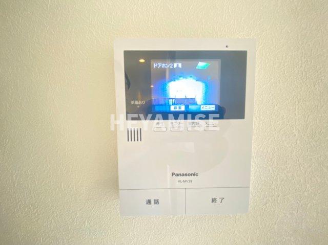 セキュリティ　※同物件別室同間取りの写真です。現況を優先します