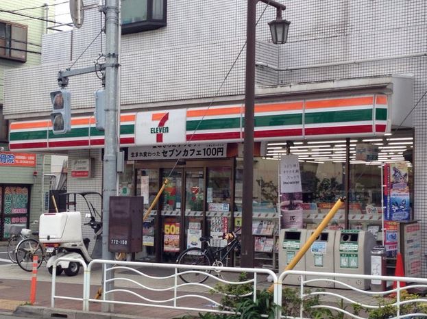 コンビニ　セブンイレブン江東亀戸1丁目店（コンビニ）まで368m