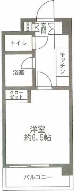 悠々コート西蒲田の間取り写真