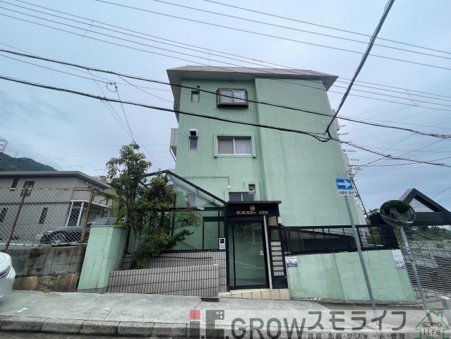 阪急神戸線 六甲駅 徒歩18分 4階建 築36年の外観写真