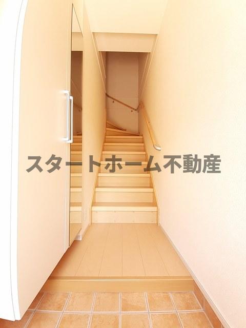 玄関　落ち着いた玄関です