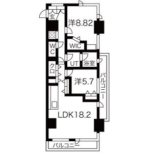 AREX丸の内の間取り写真