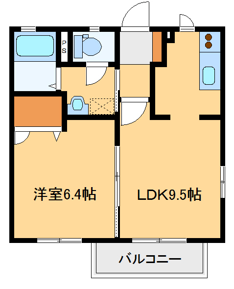 アマンジオ Ａの間取り