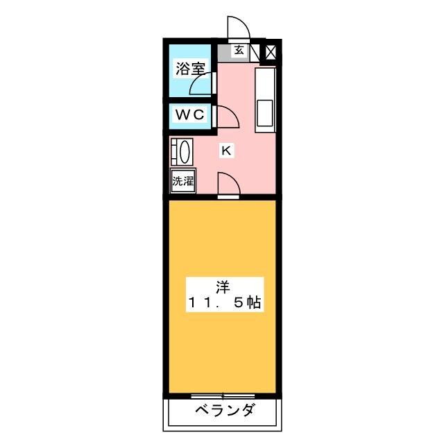 ＭＵヒルズ庵町の間取り