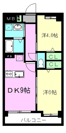 アイリス三里木の間取り