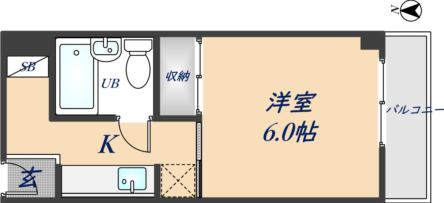 山田ビルの間取り