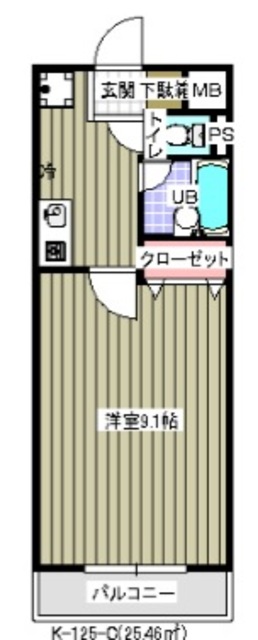 リバレインの間取り写真