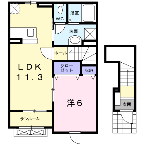 アライブIIIの間取り