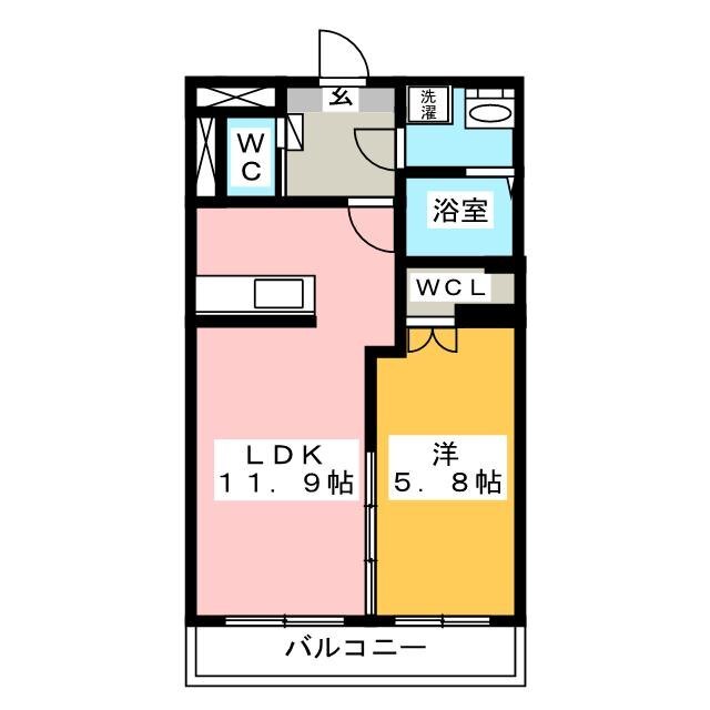 ヴィガラス横割の間取り