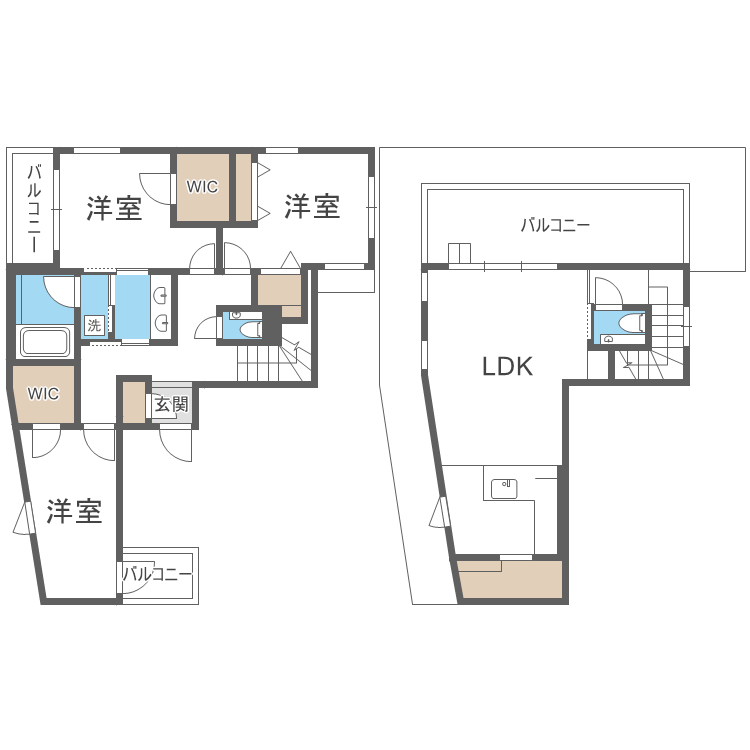 Ｅｘｃｅｅｄ平尾の間取り