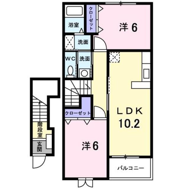 ロベリアIの間取り