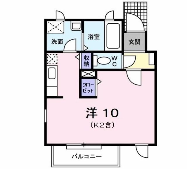 リヴェール大南の間取り