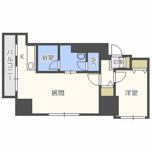 PRIME URBAN大通東の間取り