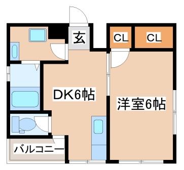 グリーンヒル新長田の間取り